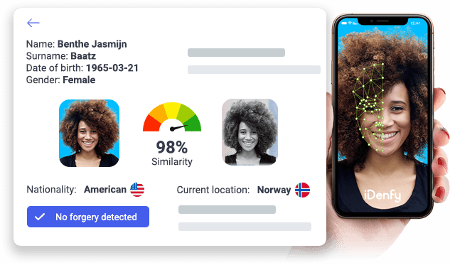 Face recognition dashboard