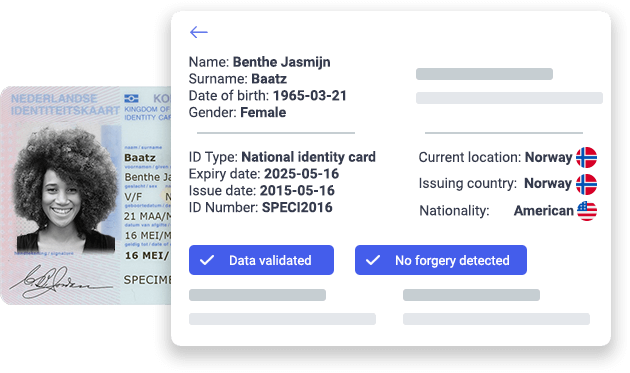 ID Document Verification Dashboard