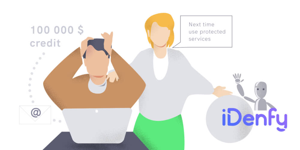 Automated identity document verification.