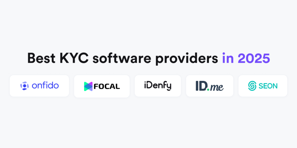 Best KYC software providers in 2025