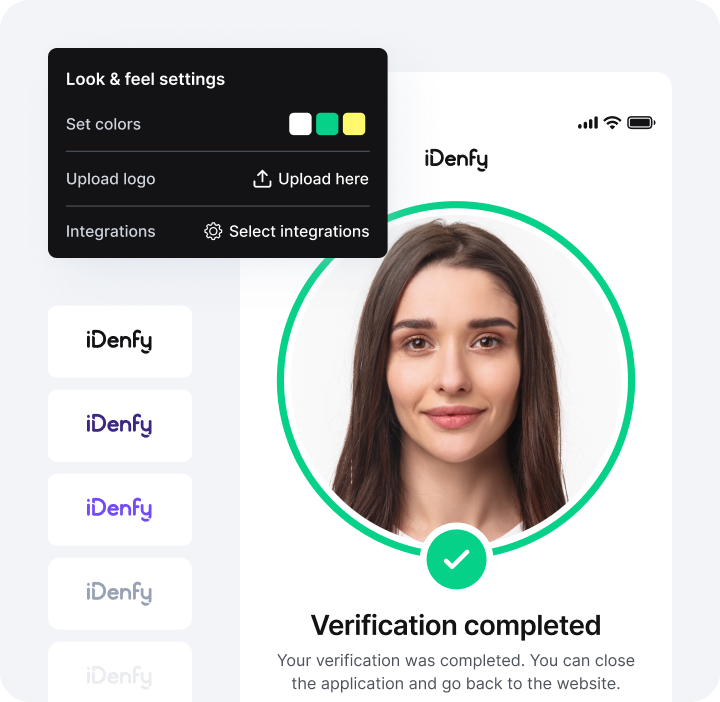 Customizable age verification solution.