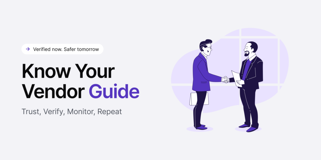 know your vendor guide