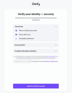 Privacy policy landing